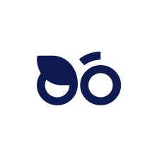 Dunkelblaues nextbike-Logo auf weißem Hintergrund.